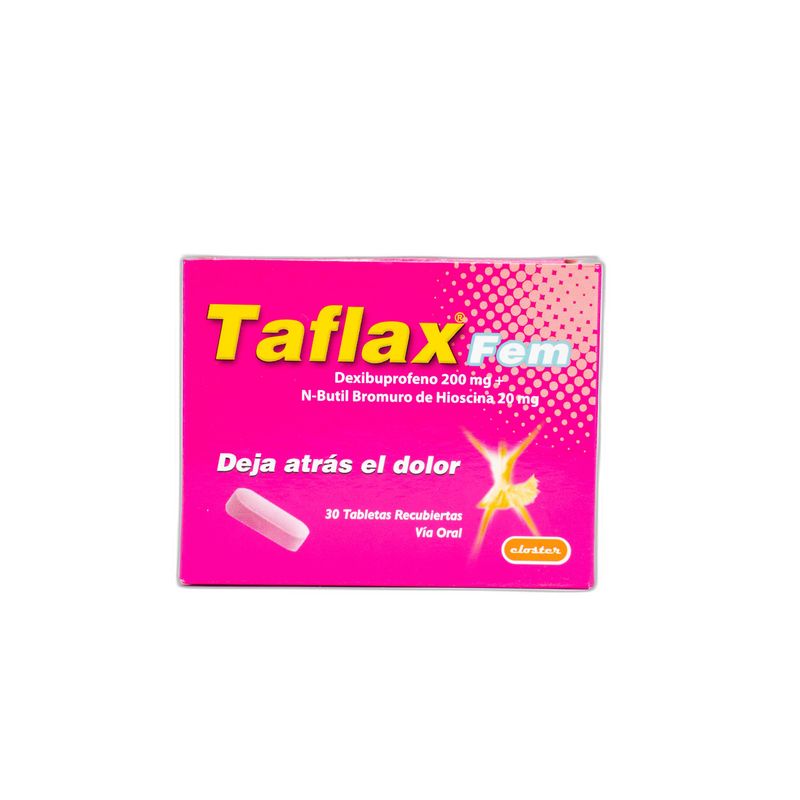 Taflax Fem 200 Mg/20 Mg Caja 30 Tabletas