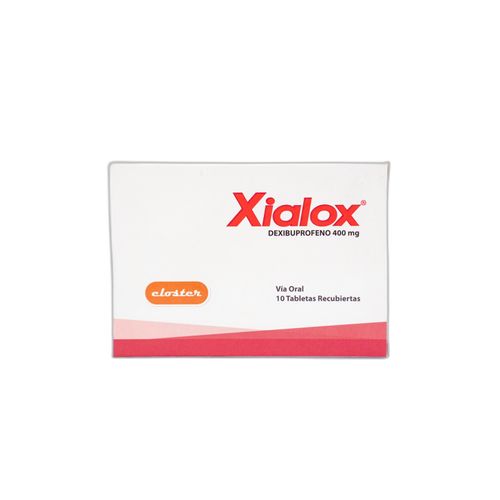 Xialox Dexibuprofeno 400 Mg Caja X 10 Tabletas Closter