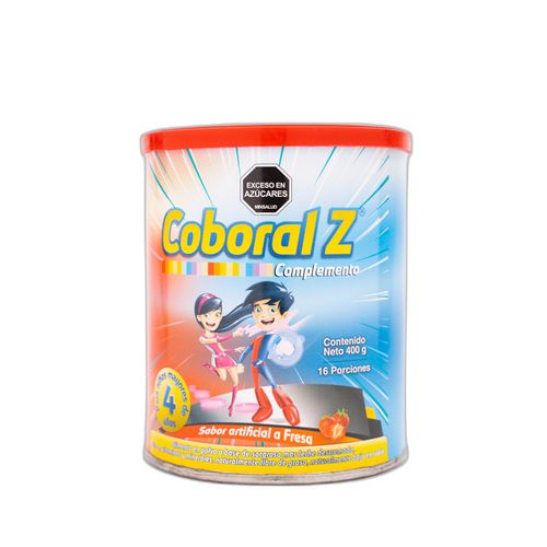Coboral Z Complem Fresa Tarro X 400 Gr Polvo Best