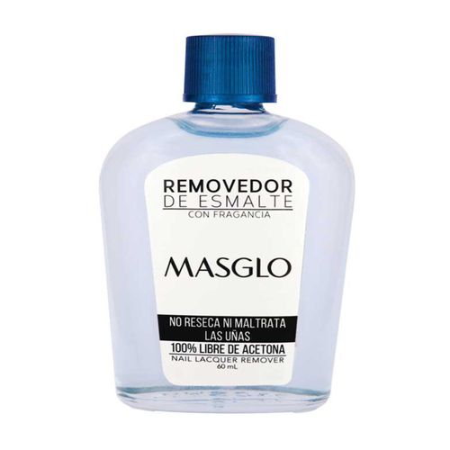 Removedor Esmalte Azul Frasco X 60 Ml Masglo