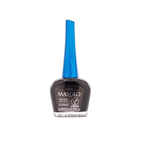 Esmalte Masglo Negro Frasco X 13.5 Ml