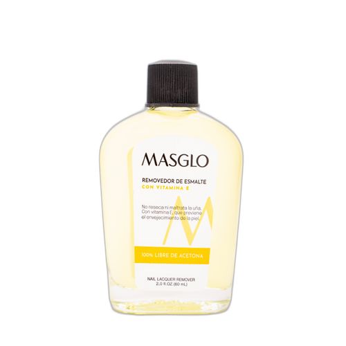 Removedor Esmalte Masglo Vitamina Frasco X 60 Ml
