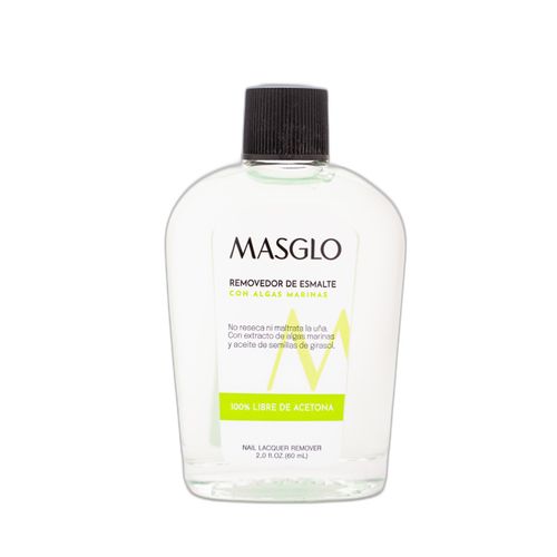 Removedor Esmalte Algas Mar Frasco X 60 Ml Masglo