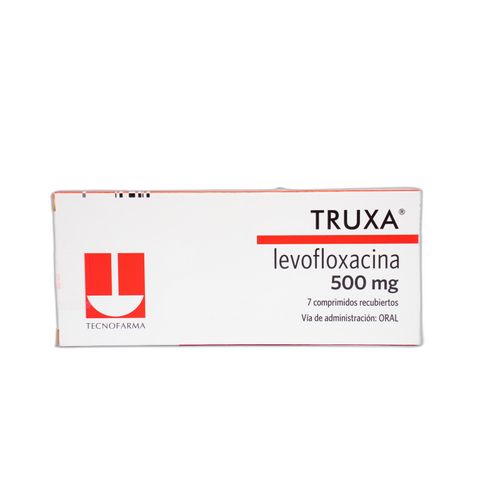 Truxa Levofloxacino 500 Mg Caja X 7 Comprimidos Tecnofarma