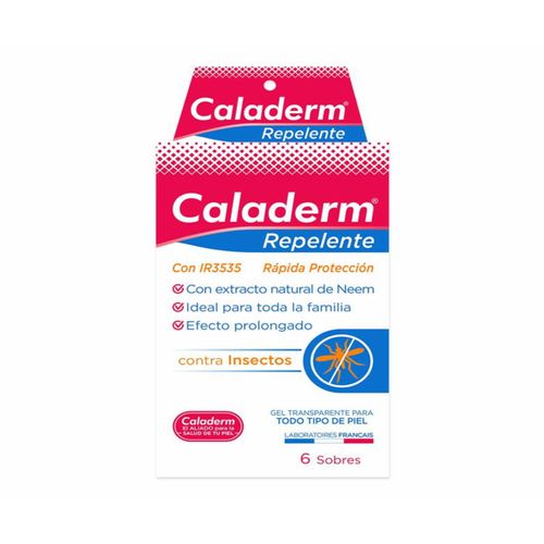 Caladerm Repelente Caja X 6 Sobres 12 Gramos Gerco