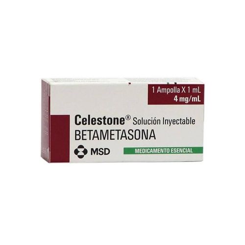 Celestone Betametasona 4 Mg/Ml Caja X 1 Solución Inyectable Organon