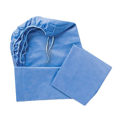 Sabana Ajustable Desechable Azul Alfa