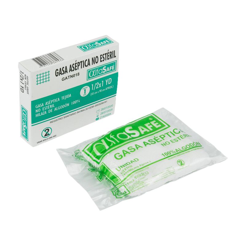 gasa-aseptica-safe-1-2x1-yarda-alfa