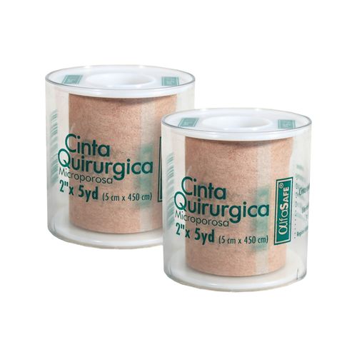 Cinta Microporosa Piel 2X5 Yardas X 1 Alfa