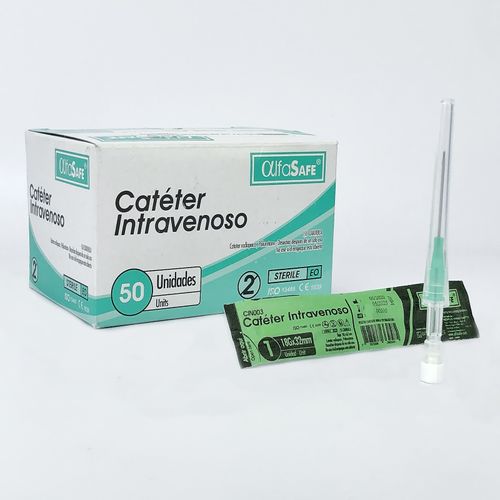 Cateter Intravenoso 18G X1 1/4 Alfa