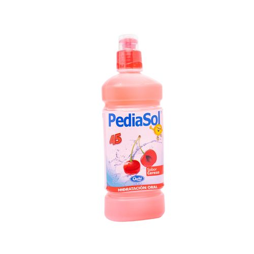 Pediasol 45 Cereza Frasco X 500 Ml Solución Oral Quibi