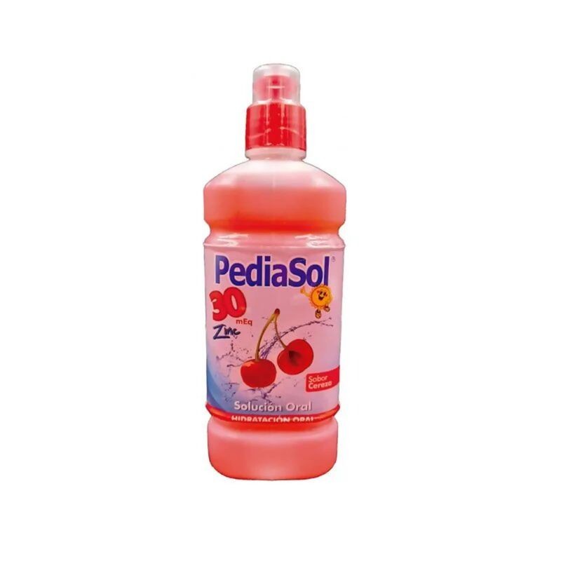 Pediasol 30 Zinc Cereza 500 ml Oral Quibi