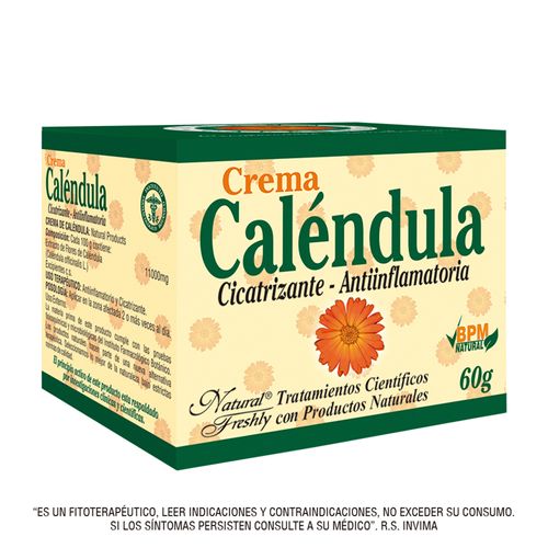 Caléndula Tarro X 60 Gr Natural Freshly