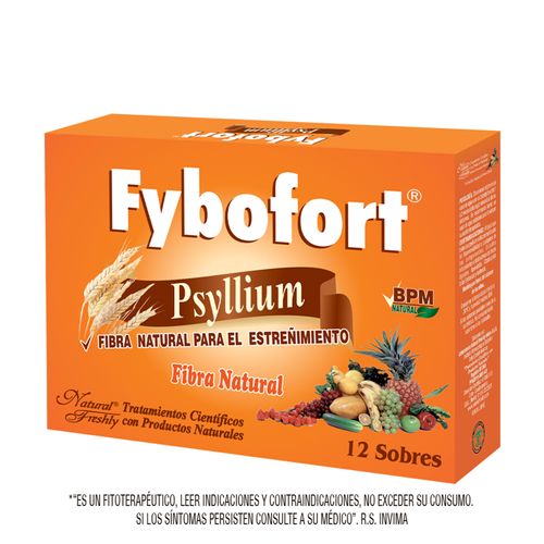 Fybofort Psyllium Caja X 12 Unidades Natural Freshly
