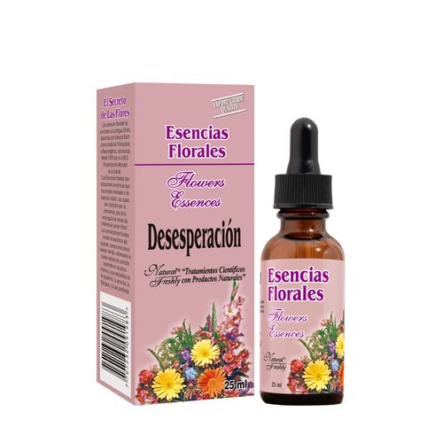 Esencia Floral Europea Desesperación Frasco X 25 Ml Natural Freslhy