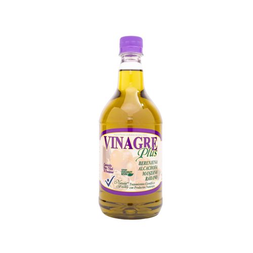 Vinagre Plus Beren Alcach Manzana Frasco X 750 Ml Natural Freshly