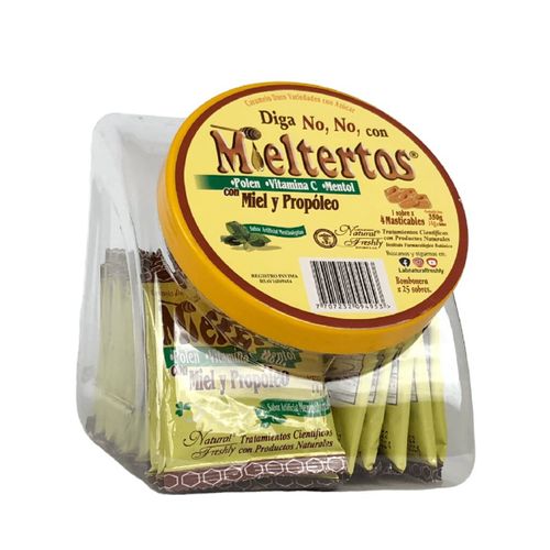 Mieltertos Pastillas Masticables 25 Sob + Bomboner Natural Freslhy