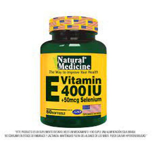 Vitamina E 400 Iu Frasco X 60 Cápsulas Natural Freshly