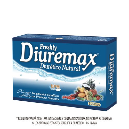 Diuremax Natural Caja X 30 Comprimido Natural Freshly