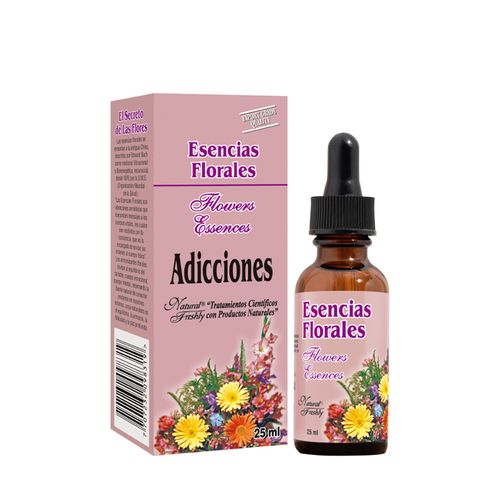 Esencia Floral Europea Adicciones Frasco X 25 Ml Natural Freslhy
