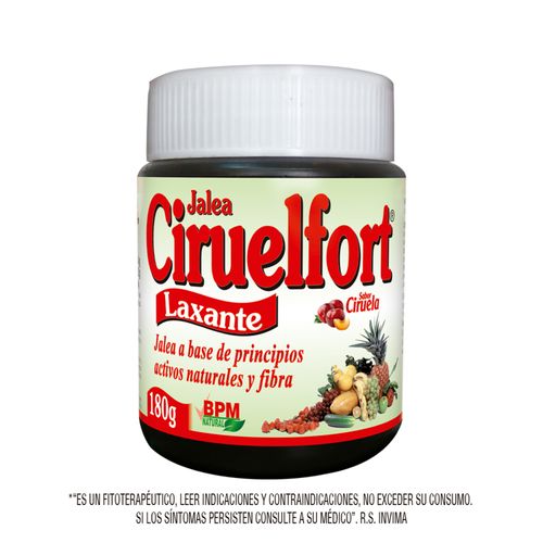 Ciruelfort Jalea Laxante Frasco X 180 Gr Natural Freshly