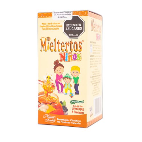 Mieltertos Niños Frasco X 180 Ml Suspensión Natural Freslhy