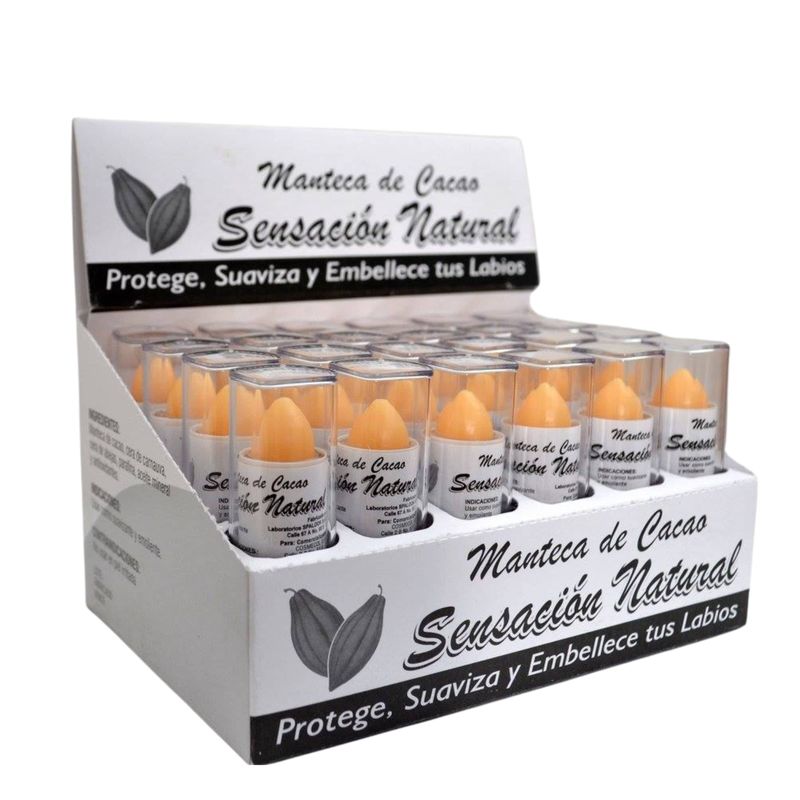 Manteca Cacao Labial Vitam Sabores x24