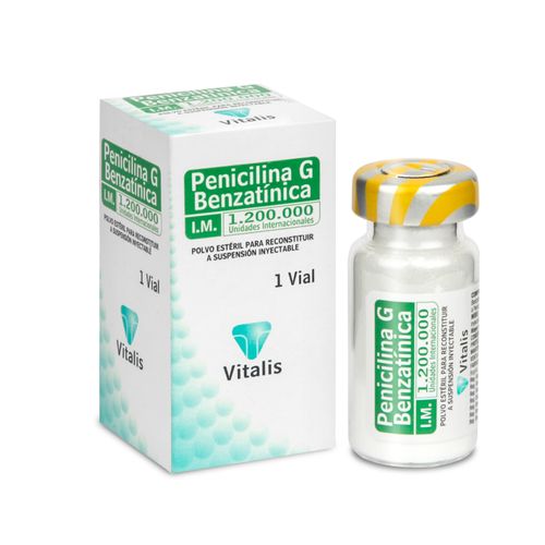 Penicilina G Benzatinica 1.200 Ui Im Caja X Vitalis