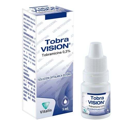 Tobravisión Solución Oftálmica Tobramicina 3Mg 5 Ml Vitalis