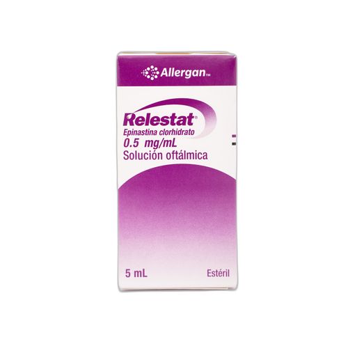 Relestat Epinastina Clorhidrato 0.5% Frasco X 5 Ml Abbvie