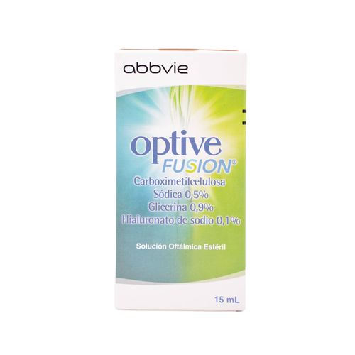 Optive Fusión Solución Oftálmica Frasco X 15 Ml Abbvie