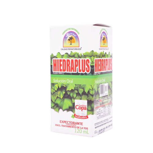 Hiedra Plus Jarabe Frasco X 120 Ml El Mana