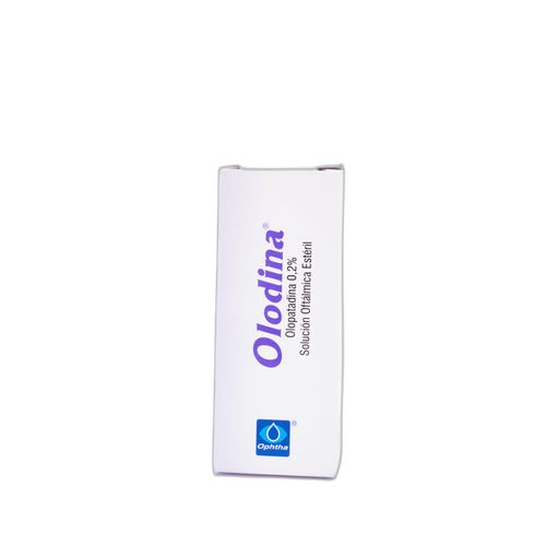 Olodina Olopatadina 2 Mg/Ml Gotas Solución Oftálmica Frasco X 5 Ml Ophtha