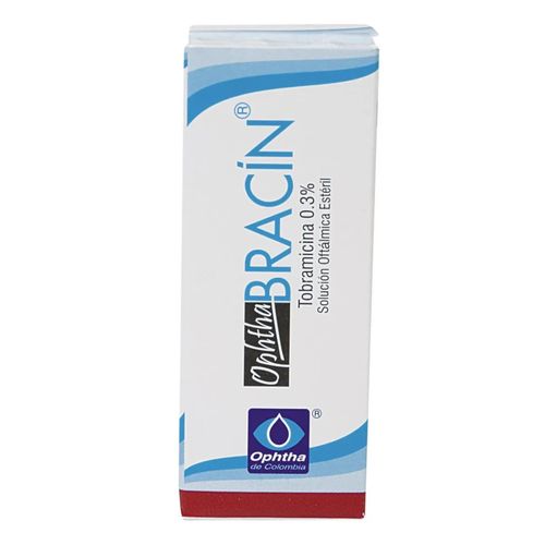 Ophthabracin Tobramicina Gotas 0.3% Frasco X 5 Ml Solución Oral