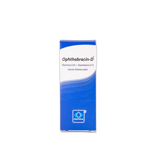 Ophthabracin-D 0.3 %/0.1 % Solución Oftálmica Frasco X 5 Ml Ophtha
