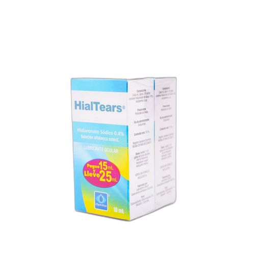 Hialtears Oftálmico Hialurónico Ácido 4 Mg Solución Oftálmica Grais Frasco X 10 Ml Ophtha