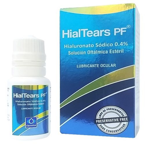 Hialtears Pf Hialuronato De Sodio 4 Mg Frasco X 15 Ml Solución Ophtha
