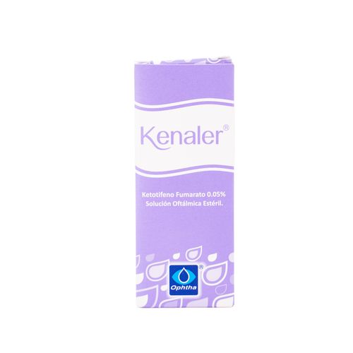 Kenaler Ketotifeno Fumarato 0.05 % Solución Oftálmica Frasco X 5 Ml Ophtha