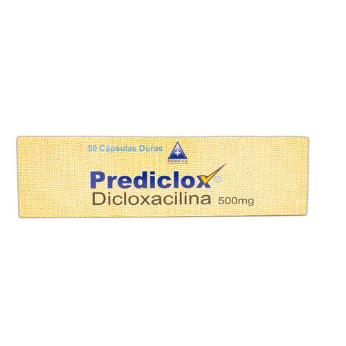 Prediclox Dicloxacilina 500 Mg Caja X 50 Cápsulas Tridex