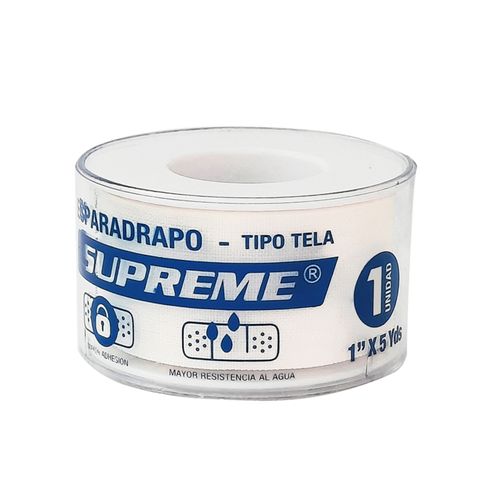 Esparadrapo Tela Blanco 1X5 Rollo Protex