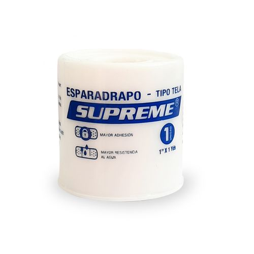 Esparadrapo Tela Blanco 1X1 Rollo Protex