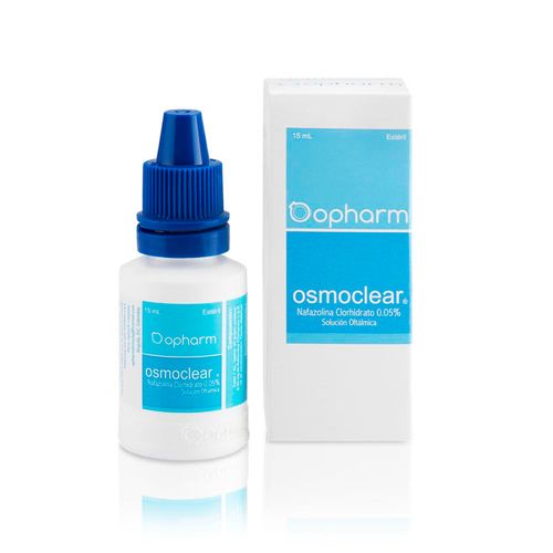 Osmoclear Gotas Nafazolina Clorhidrato 0.5 Mg/Ml Frasco X 15 Ml Belleza Express