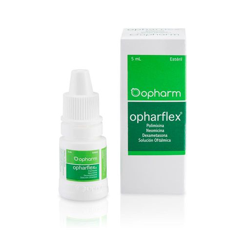 Opharflex Gotas Dexametasona Neomicina Polimixina Frasco X 5 Ml Belleza Express