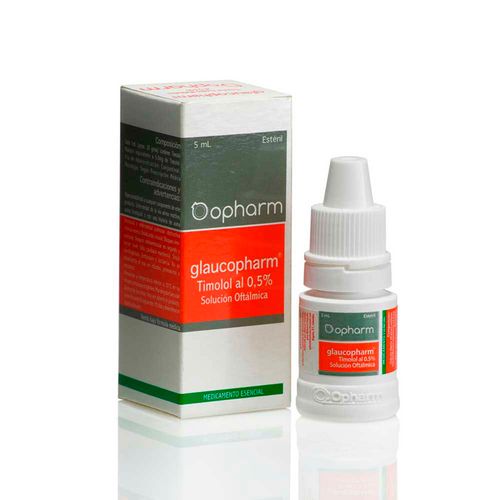 Glaucopharm Timolol Maleato 5Gr Frasco X 5 Ml Belleza Express