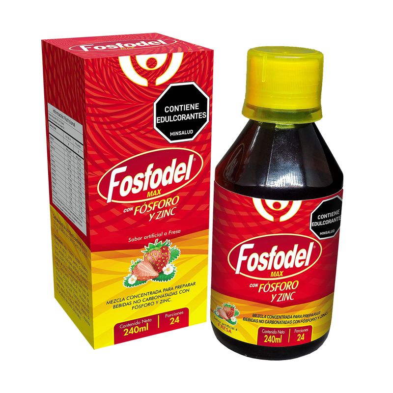 Fosfodel Max Jarabe Frasco X 240 Ml Padel