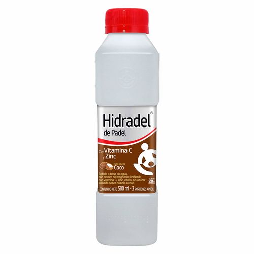 Hidradel Coco Frasco X 500 Ml Padel