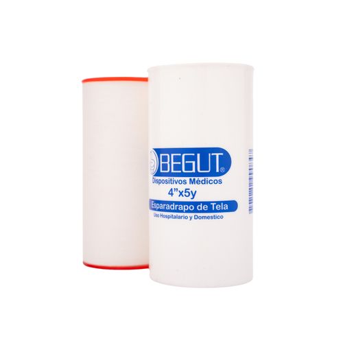 Esparadrapo Tela Blanco 4X5 Yardas Begut