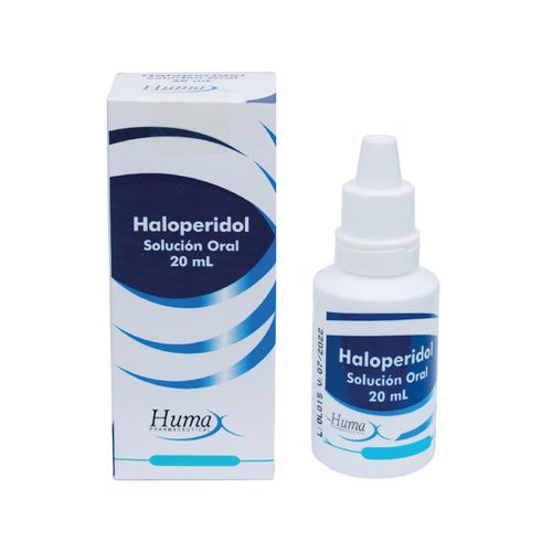Haloperidol Solución Oral 2 Mg/Ml Frasco X 20 Ml Humax