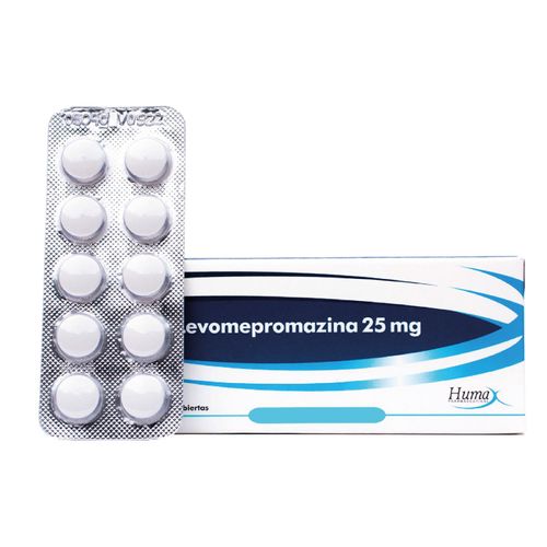 Levomepromazina 25 Mg Caja X 20 Tabletas Humax
