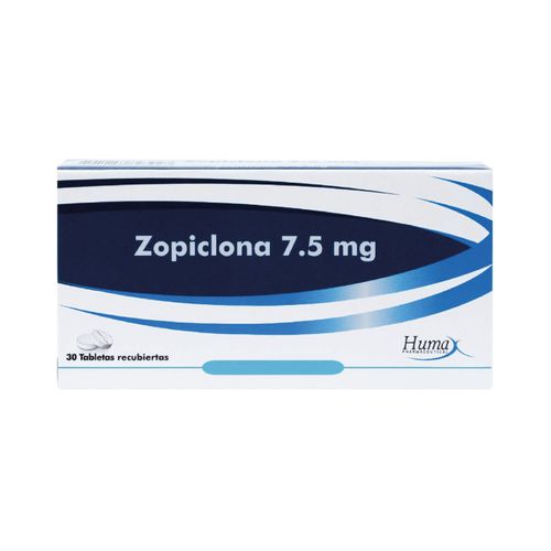 Zopiclona 7.5 Mg Caja X 30 Tabletas Humax